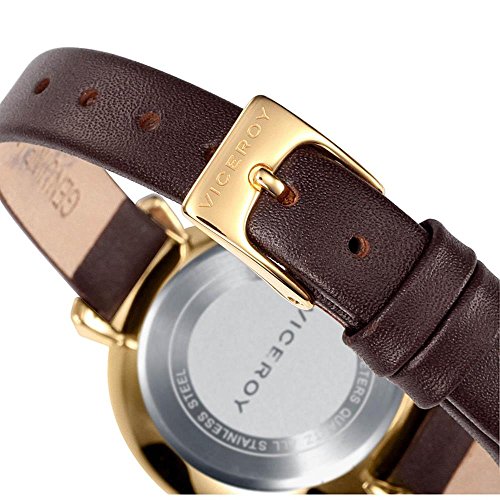 Viceroy Reloj Analogico para Mujer de Cuarzo con Correa en Cuero 471060-40