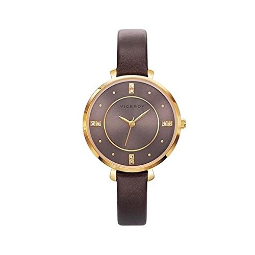 Viceroy Reloj Analogico para Mujer de Cuarzo con Correa en Cuero 471060-40