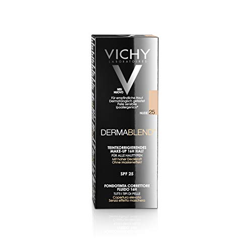 Vichy Dermablend Base de Maquillaje Correctora 16H SPF35 - 30 ml color Nude 25