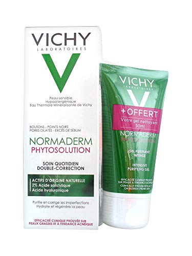 Vichy Normaderm Phytosolution Double Correction Daily Care 50ml + Intense Purifying Gel 50ml Ofrecido