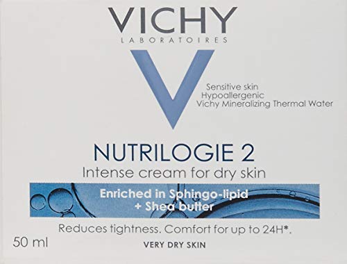 Vichy Nutrilogie 2 Crema Hidratante Facial para Pieles Secas - 50 ml