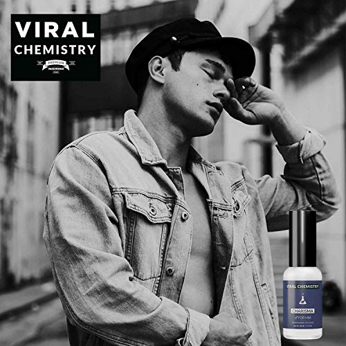 ViralChemistry feromonas para atraer a las mujeres para los hombres (carisma) - exclusivo, ultra intensidad de la fragancia de carrocería orgánica de cologne spray - 1 onza nombre del producto