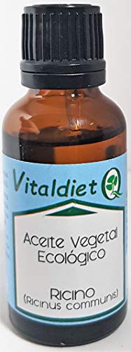 Vitaldiet, ACEITE DE RICINO BIO- 30 ml (cejas y pestañas, vegano)