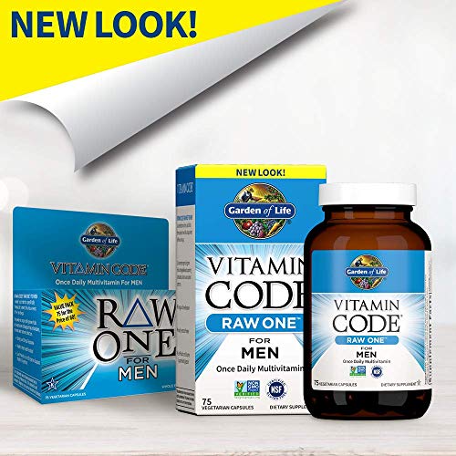 Vitamin Code Raw One for Men, Raw One for Men 75 Caps by Garden of Life