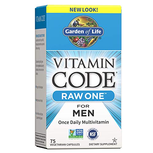 Vitamin Code Raw One for Men, Raw One for Men 75 Caps by Garden of Life