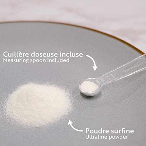 Vitamina C Pura en Polvo 1 kg | 100% Ácido L-Ascórbico | Polvo Ultra Fino | Mejora el Sistema Inmunológico | Envasado en Francia | Cuchara Dosificadora Incluida | Nutrivita