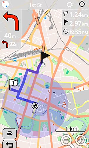 Vitória, Brasil GPS Navigator (Golden Forge)