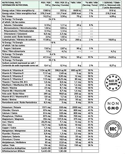 VNDiet - Batido Sustitutivo de Comida para Dieta | Batido para Adelgazar con Proteínas, Reemplazo Comida, Muy Saciante, Bebida Dietética para Adelgazar Rápido, 490gr, Sabor Chocolate