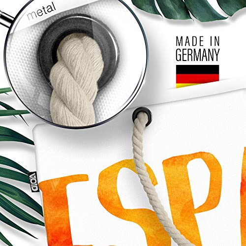 VOID España Bolsa de Playa 58x38x16cm 23L Shopper Bolsa de Viaje Compras Beach Bag Bolso