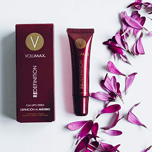 VOLUMAX REDEFINITION - Bálsamo Labial Antiedad, Redensificante y Antiarrugas Mujer | Define, Hidrata y Perfila | Labios Suaves y Carnosos | Vitamina E y Retinol | Mejora Producción de Colageno - 15ml