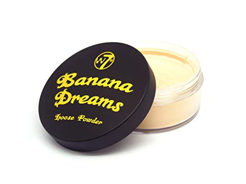 W7 | Face Powder | Banana Dreams Loose Powder | Fine Loose Powder | Perfect For All Skin Types