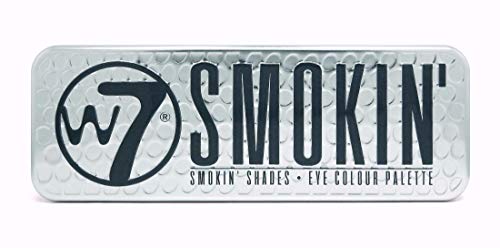 W7 Smokin' - Paleta de sombras de ojos, 15,6 g, 12 colores