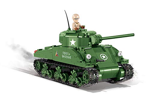 Wargaming - Sherman A1/Firefly, Tanque, Color Verde (COBI 3007)