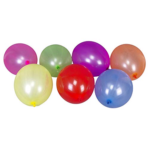 Wedding Decor Grande Látex Globos Boxeo con Banda Elástica para Niños Fiestas Cumpleaños, Bebé Funciones, Decoración de Boda, 12 Inch - Multicolor, Pack of 20