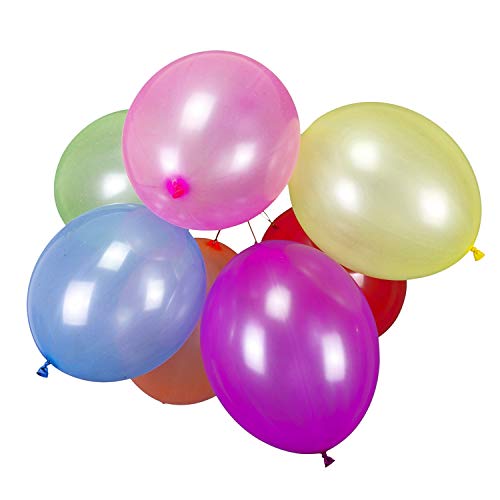 Wedding Decor Grande Látex Globos Boxeo con Banda Elástica para Niños Fiestas Cumpleaños, Bebé Funciones, Decoración de Boda, 12 Inch - Multicolor, Pack of 20