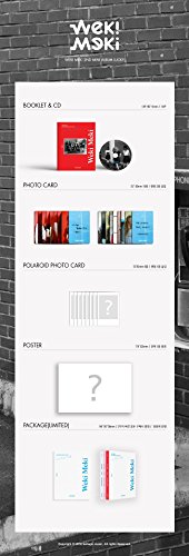 WEKI MEKI - [Lucky] 2nd Mini Album 3 Ver SET CD+Booklet+Polaroid+Card K-POP Sealed