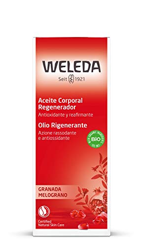 Weleda 4108740 aceite corporal - aceites corporales (Hidratante, Nutritiva, Regenerating, Botella, Simmondsia Chinensis (Jojoba) Seed Oil, Sesamum Indicum (Sesame) Seed Oil, Helianthus Annuus (Sunflo, Turn the bottle upside down and shake it before first 