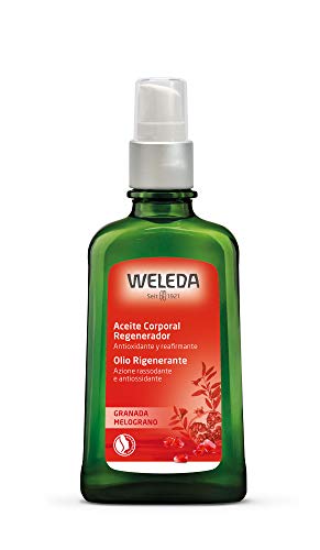 Weleda 4108740 aceite corporal - aceites corporales (Hidratante, Nutritiva, Regenerating, Botella, Simmondsia Chinensis (Jojoba) Seed Oil, Sesamum Indicum (Sesame) Seed Oil, Helianthus Annuus (Sunflo, Turn the bottle upside down and shake it before first 