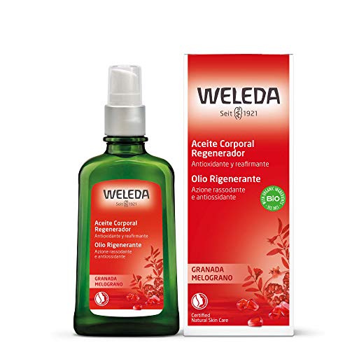 Weleda 4108740 aceite corporal - aceites corporales (Hidratante, Nutritiva, Regenerating, Botella, Simmondsia Chinensis (Jojoba) Seed Oil, Sesamum Indicum (Sesame) Seed Oil, Helianthus Annuus (Sunflo, Turn the bottle upside down and shake it before first 