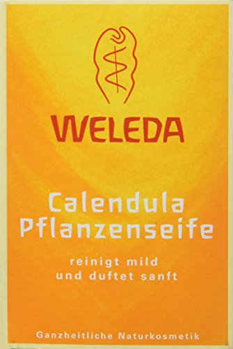 Weleda - Jabón vegetal caléndula 100 g, 1 unidad