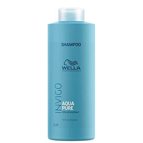 Wella INVIGO Balance Aqua Pure Shampoo Unisex No profesional Champú 1000 ml - Champues (Unisex, No profesional, Champú, 1000 ml, 1 pieza(s)) (8005610642529)