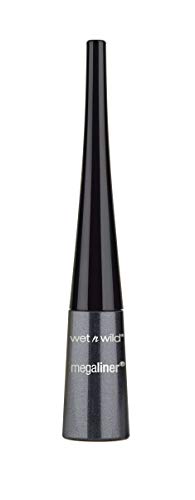 Wet n Wild Black Megaliner Liquid Eyeliner Delineador Ojos - 1 unidad