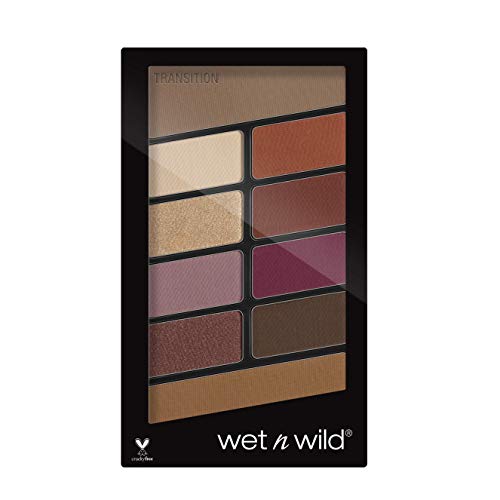 Wet n Wild Color Icon 10 Palette (Rosè in the Air) - Paletas de 10 Sombras de ojos mate y brillo