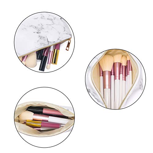 Whaline - 2 Unidades de Neceser de Maquillaje para Viajes, Vacaciones, hogar