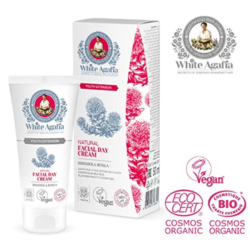 White Agafia Crema de Día, 35 – 50 años, la extensión juvenil, 50 ml