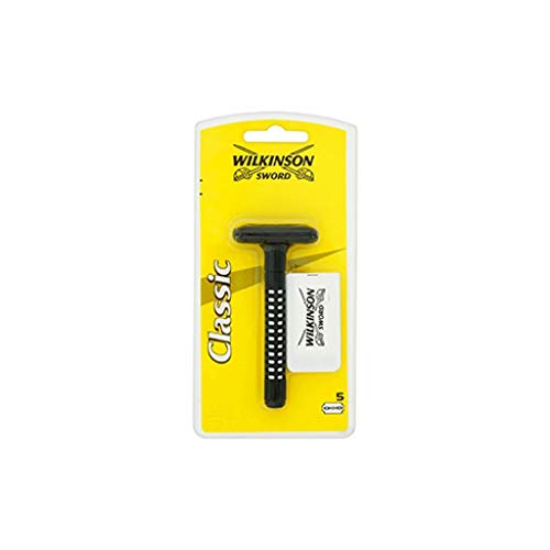 Wilkinson Classic Platinum - Cuchillas de afeitar (incluye 5 cuchillas)