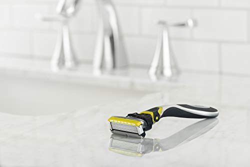 Wilkinson Sword Pack Ffp ECO box Hydro 5 Sense - Kit de maquinilla de afeitar de 5 hojas para hombre + 7 recambios de cuchillas, afeitado manual masculino