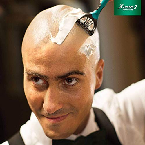 Wilkinson Sword - Xtreme 3 Sensitive - Maquinillas de afeitar desechables para hombre para pieles sensibles - Pack 8 unidades