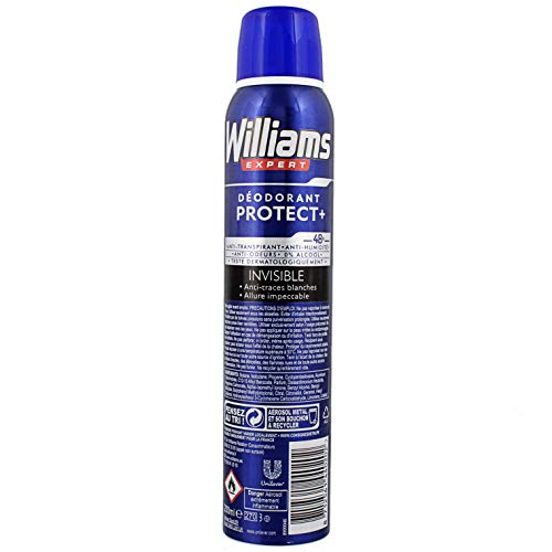 WILLIAMS desodorante invisible spray 200 ml