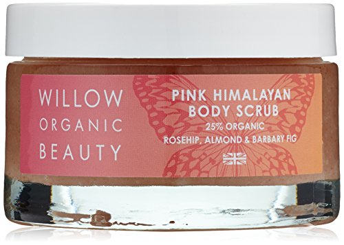 Willow Organic Beauty Butterfly Range Rosehip, Almond & Barbary Fig Pink Himalayan Body Scrub 250 g