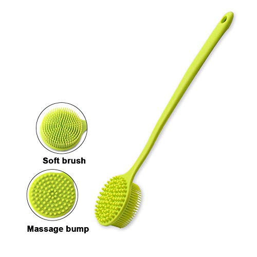 Wiltson Caliente Seca Piel Cuerpo Suave de cerdas Naturales el SPA, el Cepillo de baño de Madera Ducha Cepillo de cerdas SPA Cuerpo sin Manejar