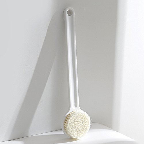 Wiltson Cepillo de Ambos Lados de cerdas Naturales de Madera de baño Ducha Cuerpo Cepillo de SPA Limpiador de jabón Exfoliante de Masaje Limpieza Lavado