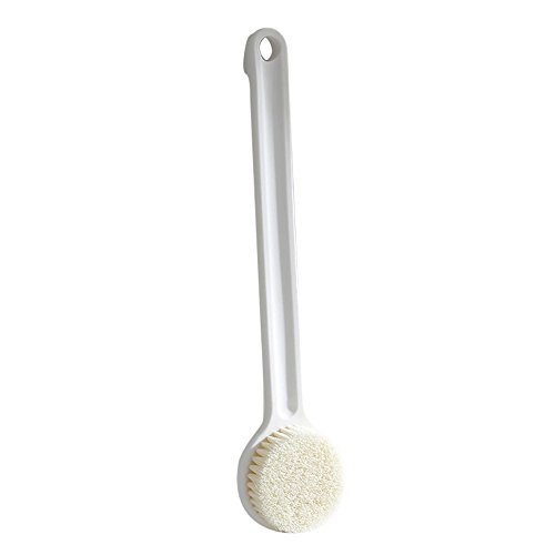 Wiltson Cepillo de Ambos Lados de cerdas Naturales de Madera de baño Ducha Cuerpo Cepillo de SPA Limpiador de jabón Exfoliante de Masaje Limpieza Lavado