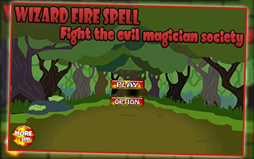 Wizard Fire Spell : luchar contra la sociedad malvado mago - gold edition