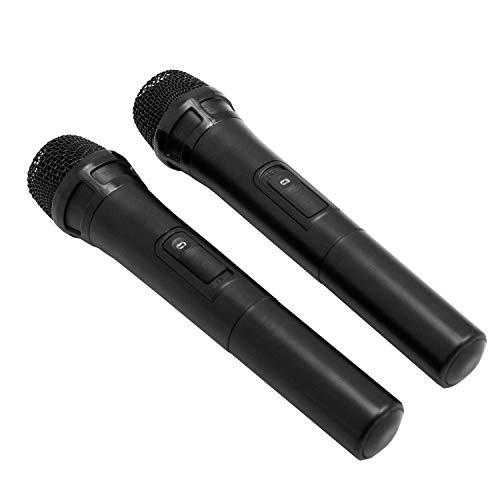 Woxter Rock'n'Roller XL - Altavoz trolley con función karaoke, 100W, Display, BLUETOOTH, Lector SD/USB, AUX, Prioridad Mic, Mando a Distancia, Batería de alta capacidad, X2 micrófonos inalámbricos