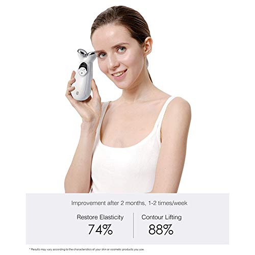 WSN Instrumento de Belleza Micro Actual, Máquina de elevación del Limpiador Facial del depurador de la Piel Facial Máquina de Alta frecuencia para el Estiramiento y reafirmación Facial