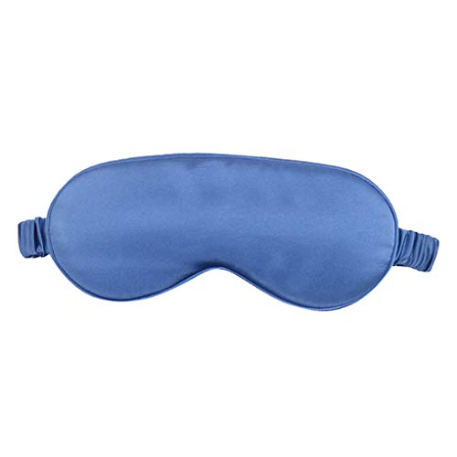 wufeng Máscara de Ojo del sueño del Recorrido el Dormir la Siesta Correa elástica con los Ojos vendados Dormir con los Ojos vendados Correa Unisex de Seda del sueño Visera Noche