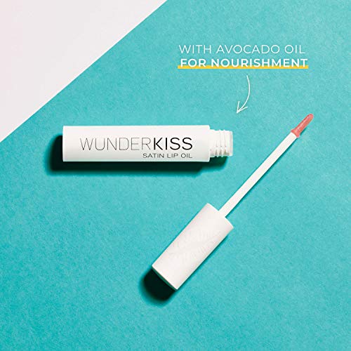 WUNDER2 wunderkiss Aceite Labios Satinados – Bálsamo Labial Tratamiento Aceites Esenciales