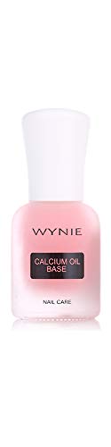 WYNIE Esmalte de Uñas con Calcio Base Fortalecedora y Tratamiento Endurecedor de Uñas - 12 ml