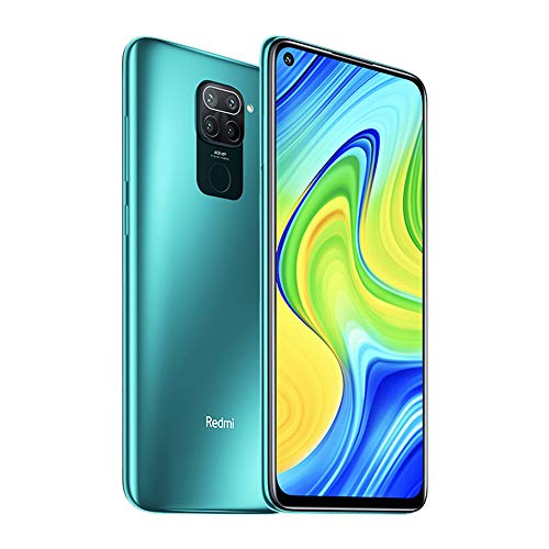 Xiaomi Redmi Note 9 Teléfono 4GB RAM + 128GB ROM, Sin NFC, 6,53” Pantalla Completa, MTK Helio G85 Procesador Octa-Core, 13MP Frontal y 48MP+8MP+2MP+2MP AI Quad Cámara Trasera Versión Global (Verde)