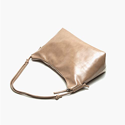 xinruizhi Estilo de diseño de nicho de otoño e invierno Bolsa de asas de cera de aceite salvaje Bolsa de fitness con correa de hombro de cuerda