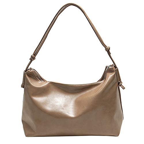 xinruizhi Estilo de diseño de nicho de otoño e invierno Bolsa de asas de cera de aceite salvaje Bolsa de fitness con correa de hombro de cuerda