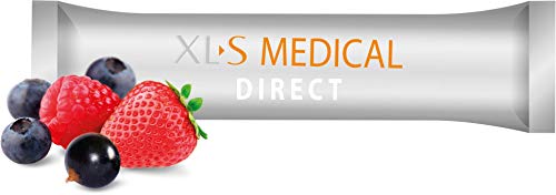 XLS Medical - Captagrasas Direct - Sticks Captagrasas - Tratamiento para Perder Peso con Sabor a Frutos Rojos - Capta 28% de la Grasa Ingerida - 90 Sticks, 1 Mes de Tratamiento
