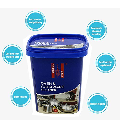 Xploit Limpiador Multifuncional Crema detergente Fuerte para Cocina Utensilios de Cocina de Acero Inoxidable mágico Limpiador de Cocina Fórmula de Planta Natural