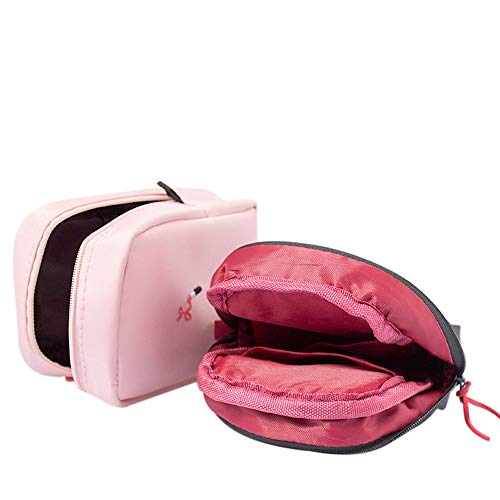 XWYSNH Bolsa de aseo Bolsa de maquillaje pequeña Personalizada for mujeres Chicas Bolsa de cosméticos Barra de labios portátil Bolsa de brillo de labios Bolsa de artículos de tocador cosméticos S6N8H3