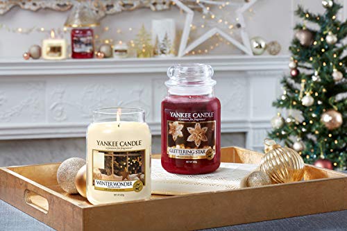 Yankee Candle vela aromática en tarro grande, maravilla invernal